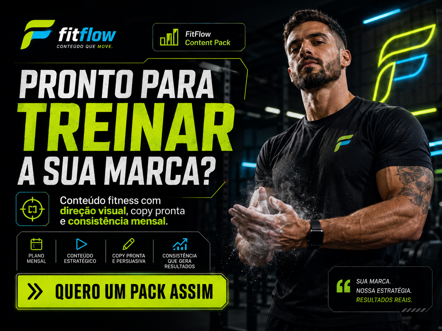 Chamada final FitFlow Content Pack