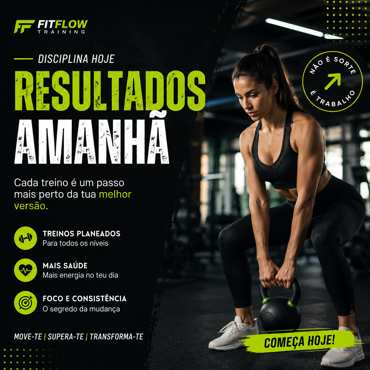 Post FitFlow sobre resultados