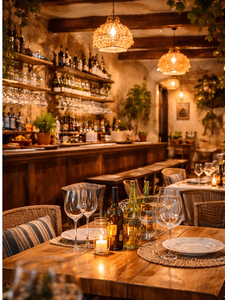 Interior do Terra Bistro